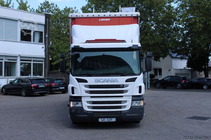 LKW mit Pritsche & Plane Scania P280 E6 Schiebeplane  Edscha  LBW 2t.  Navi