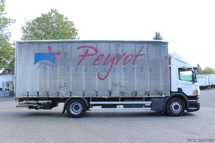LKW mit Pritsche & Plane Scania P280 E6 Schiebeplane  Edscha  LBW 2t.  Navi