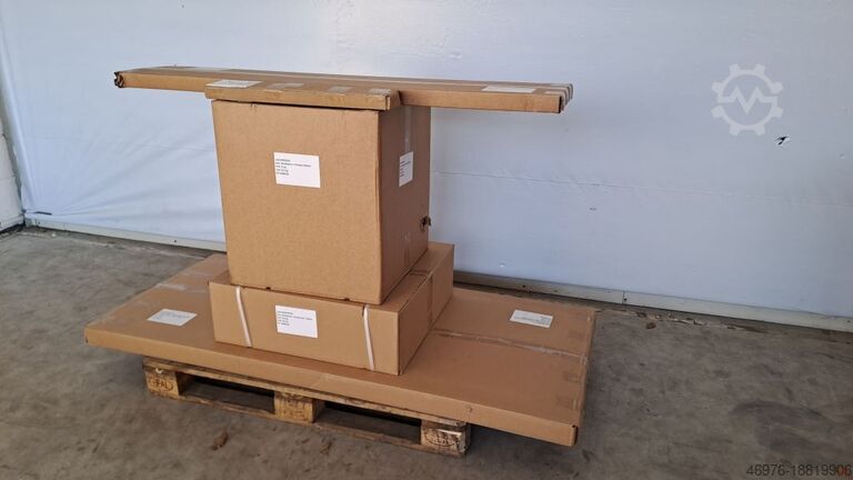 Workbench packing table workbench Werkbank Arbeitstisch Schubladenschrank Breite: ca. 1.725 mm Tiefe: ca. 750 mm