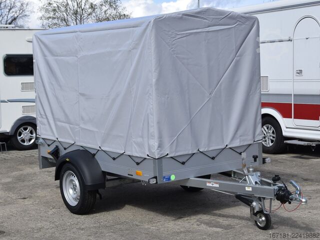 Open trailer with tarp HUMBAUR Startrailer H 132513 mit Plane und Spriegel