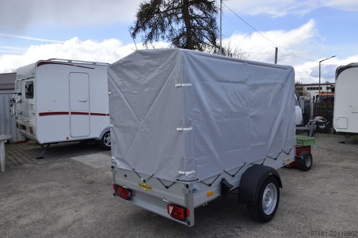 Open trailer with tarp HUMBAUR Startrailer H 132513 mit Plane und Spriegel