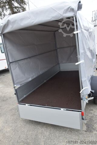 Open trailer with tarp HUMBAUR Startrailer H 132513 mit Plane und Spriegel