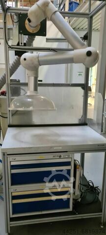 Metallsauger Metallabsauger mit Tisch Acword BR100