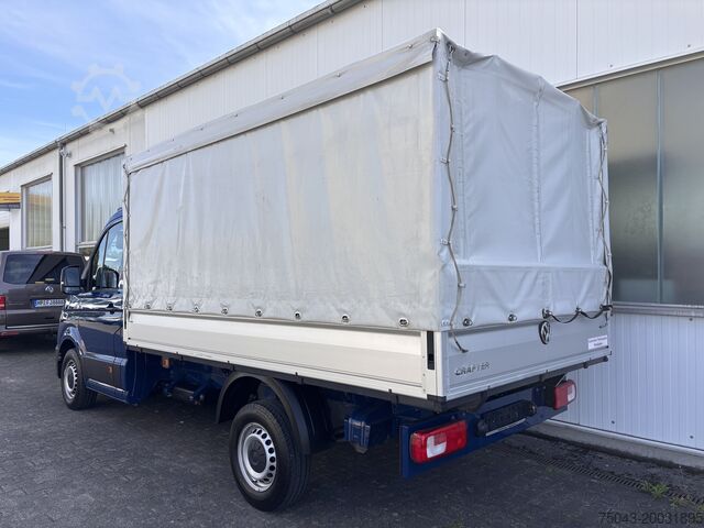 Transporter mit Pritsche & Plane VW Crafter 35 Plane*Klima*29Tkm*1.Hand*Top