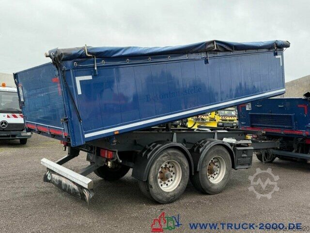 Dreiseitenkipper Anhänger Kempf THK18 Baustoff 2 Seitenkipper Liftachse Alu BPW