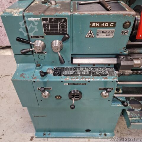 Leit-/Zugspindeldrehmaschine TOS Trenčín SN 40 B