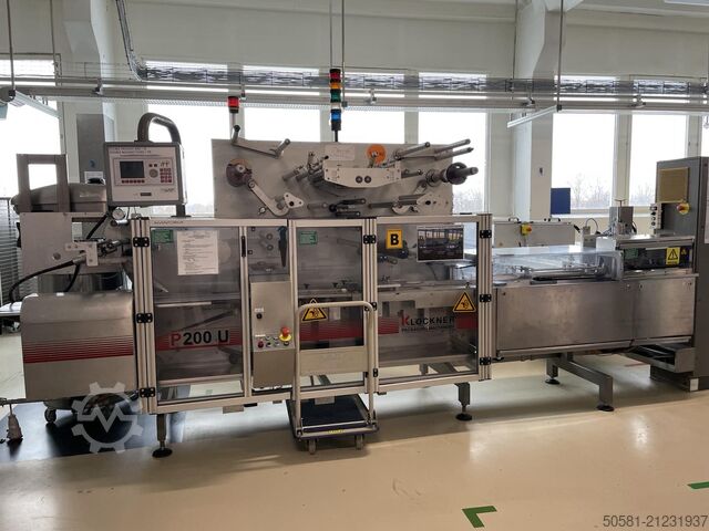 Flowpack-Verpackungslinie Klöckner P200-U