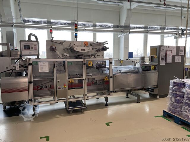 Flowpack-Verpackungslinie Klöckner P200-U