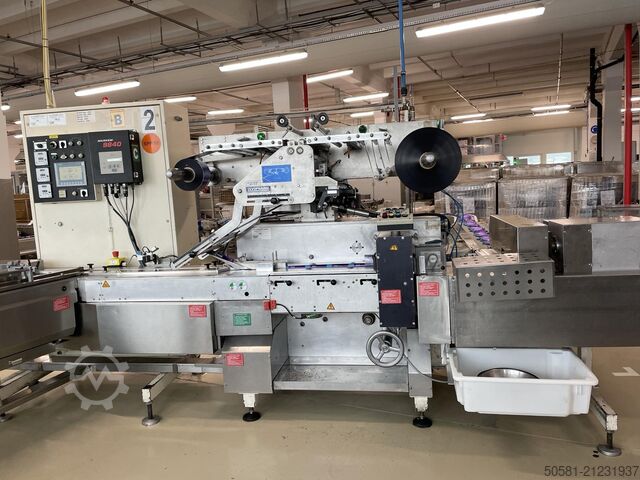 Flowpack-Verpackungslinie Klöckner P200-U