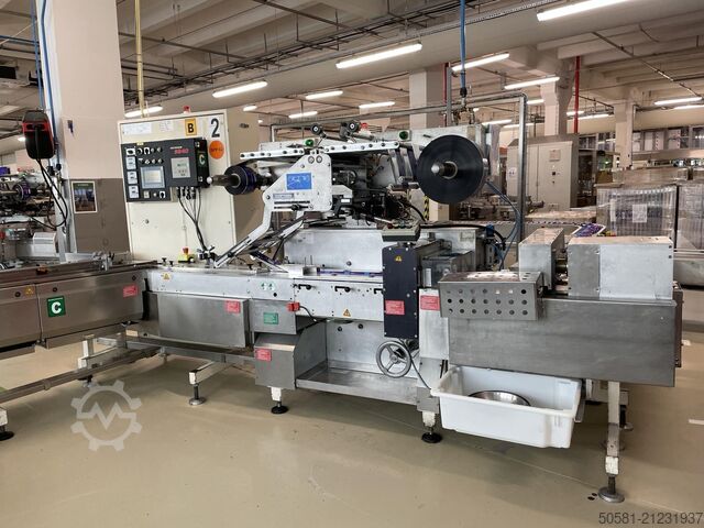 Flowpack-Verpackungslinie Klöckner P200-U