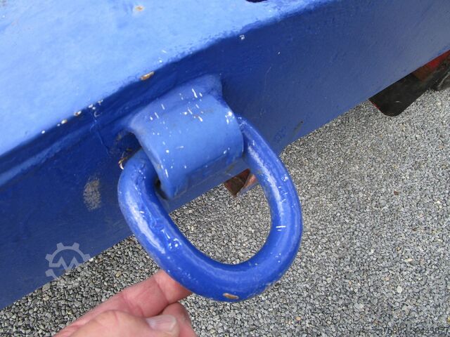 Low loader semitrailer BROSHUIS 3-Achser Tieflader *Schwanenhals+Ausziehbar+Luft