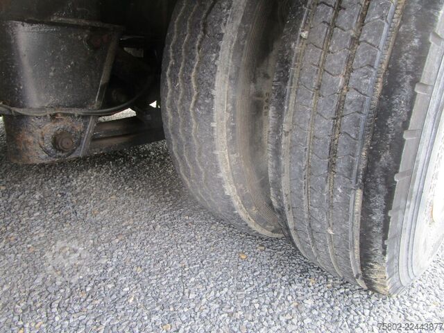 Low loader semitrailer BROSHUIS 3-Achser Tieflader *Schwanenhals+Ausziehbar+Luft