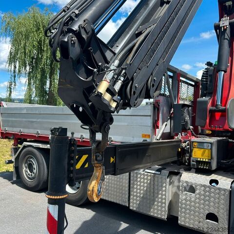 Truck mounted crane MAN TGS 28.480 6x4-4 ALLRAD KRAN 19m SEILWINDE Wechs