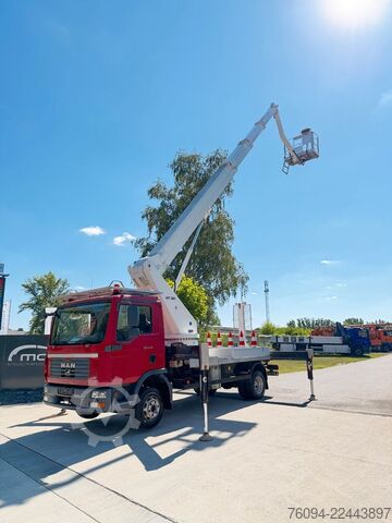Truck-mounted work platform MAN TGM 8.180 Hubsteiger WUMAG WT300 30m