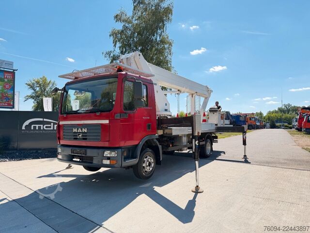 Truck-mounted work platform MAN TGM 8.180 Hubsteiger WUMAG WT300 30m