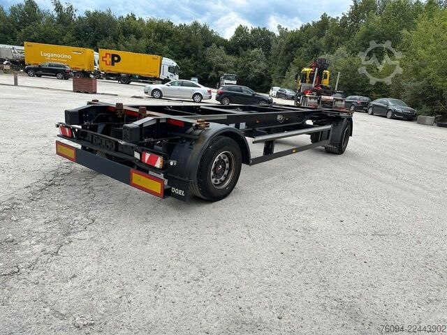 Swap chassis trailer KÖGEL AW18-19.5 BDF SAF Container Anhänger