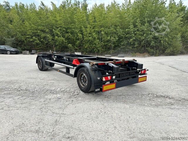 Swap chassis trailer KÖGEL AW18-19.5 BDF SAF Container Anhänger