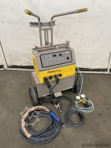 WIG und Elektro DC Inverter-Schweißgerät mit HF-Zündung, WIG Schweißmaschine, Inverter Schweißstromq ESAB Aristotig 160 / LTN 160