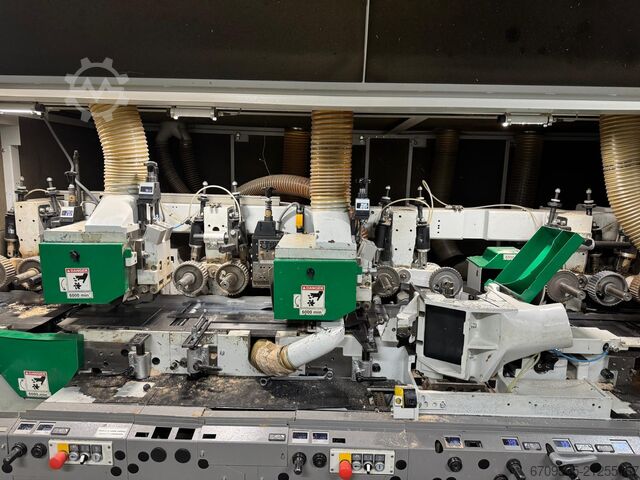 WEINIG Linie zum Verleimen und Formatieren WEINIG PowerMat 2400+ ProfiPress T 5500 HF