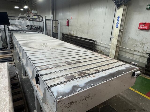 WEINIG Linie zum Verleimen und Formatieren WEINIG PowerMat 2400+ ProfiPress T 5500 HF