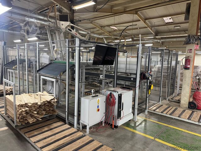 WEINIG Linie zum Verleimen und Formatieren WEINIG PowerMat 2400+ ProfiPress T 5500 HF