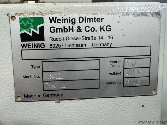 WEINIG Linie zum Verleimen und Formatieren WEINIG PowerMat 2400+ ProfiPress T 5500 HF