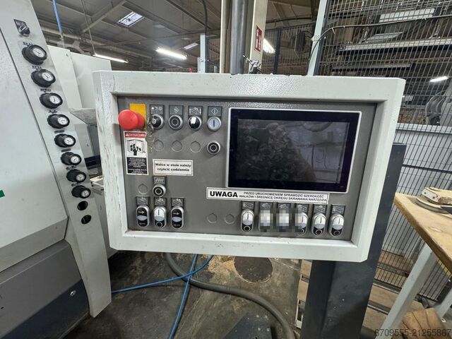 WEINIG Linie zum Verleimen und Formatieren WEINIG PowerMat 2400+ ProfiPress T 5500 HF