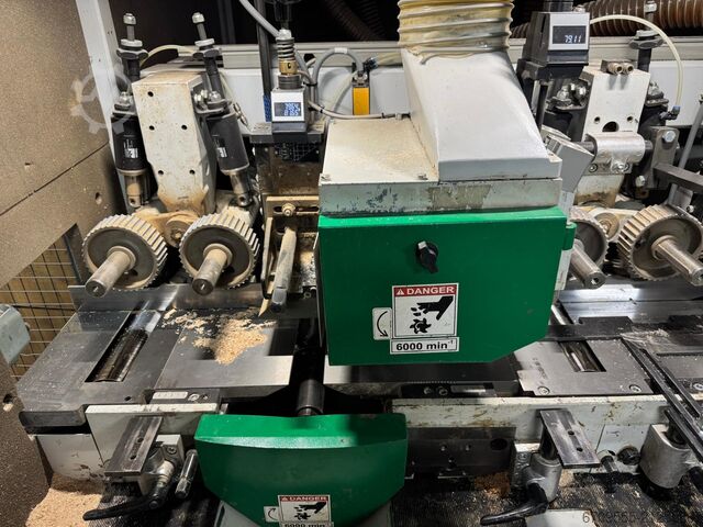 WEINIG Linie zum Verleimen und Formatieren WEINIG PowerMat 2400+ ProfiPress T 5500 HF