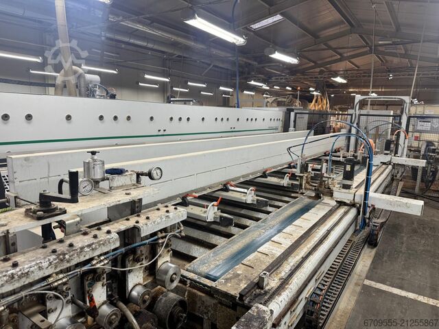 WEINIG Linie zum Verleimen und Formatieren WEINIG PowerMat 2400+ ProfiPress T 5500 HF