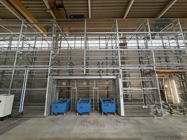 Paletten-Einfahrregal Mannesmann Demag Fördertechnik AG Solomat 1010