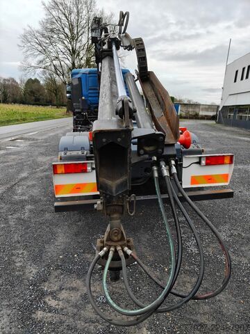 Hook arm system MAN TGX 26.400 Container Hyvalift Crane HIAB 144