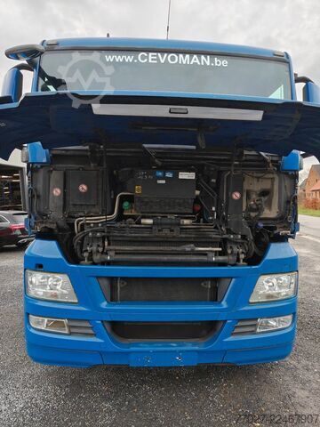 Hook arm system MAN TGX 26.400 Container Hyvalift Crane HIAB 144
