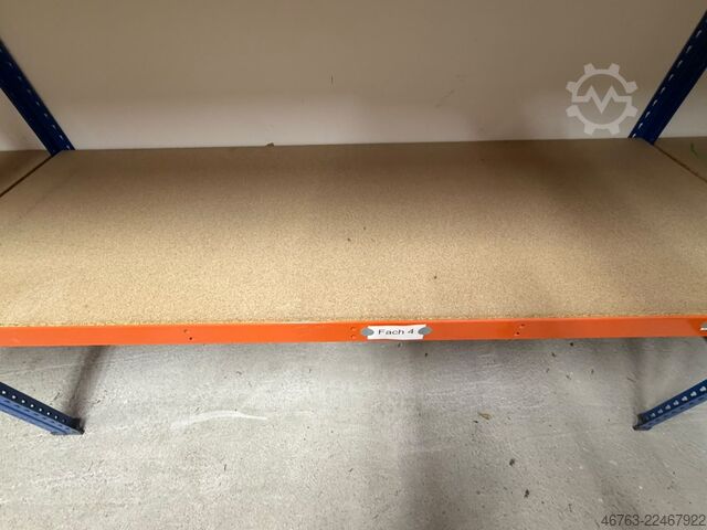 Weitspannregale, 2,43m x 0,77m Schulte Z1