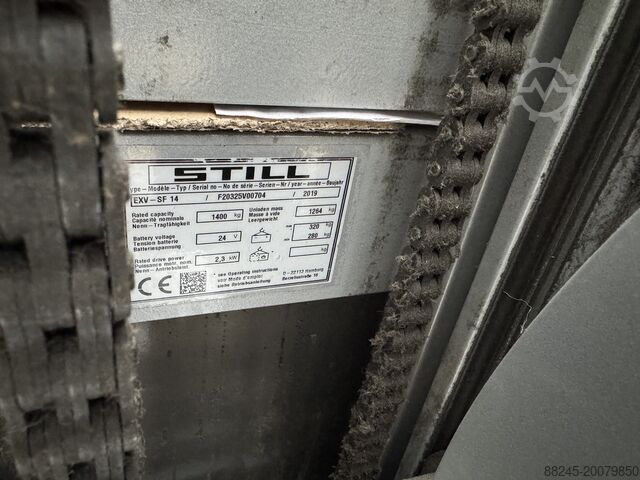 VS-22401 Electric triplex stacker Still year 2018 5016mm year 2019 STILL EXVSF14