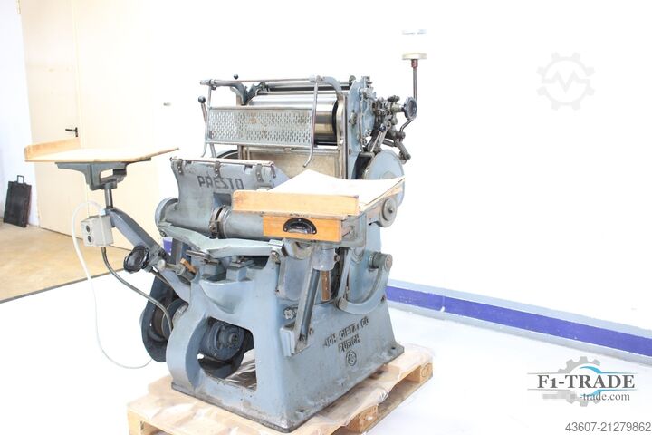 Automatic Platen Die Cutter Joh. Cietz PRESTO