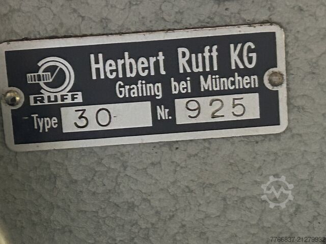 Rimgkernwickelmaschine Ruff Typ 30