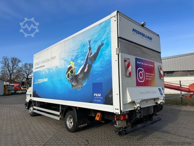 Transporter mit Koffer MAN TGL 8.160 / Seitentür / LBW