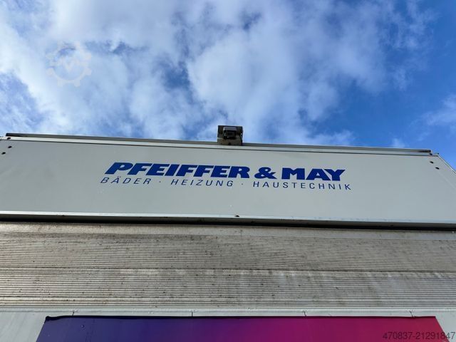 Transporter mit Koffer MAN TGL 8.160 / Seitentür / LBW