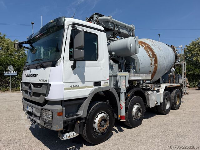 Concrete pump truck Mercedes-Benz Actros 4144 B