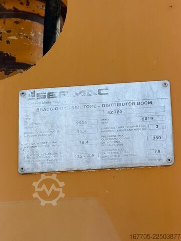 Concrete pump truck Iveco EUROCARGO 180-280