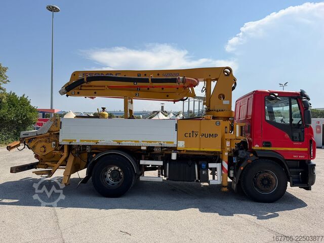 Concrete pump truck Iveco EUROCARGO 180-280