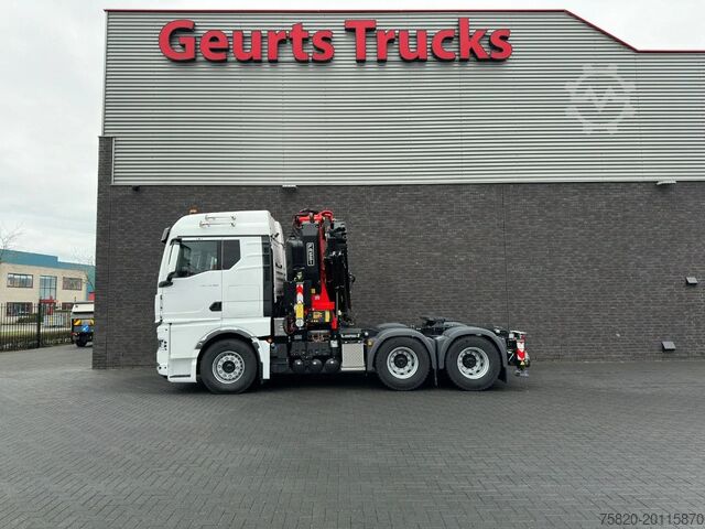 Crane truck MAN TGX 33.520 6X4 TREKKER-BAKWAGEN COMBI + FASSI F...