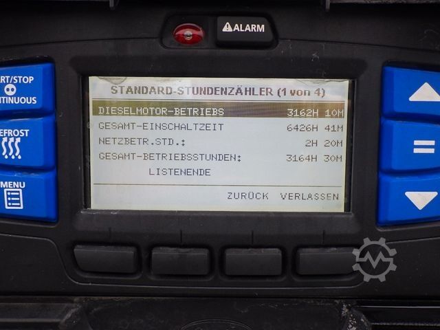 Reefer semitrailer SCHMITZ CARGOBULL SKO 24/L FP 45 Carrier HE 19/Doppelst./Trennwand