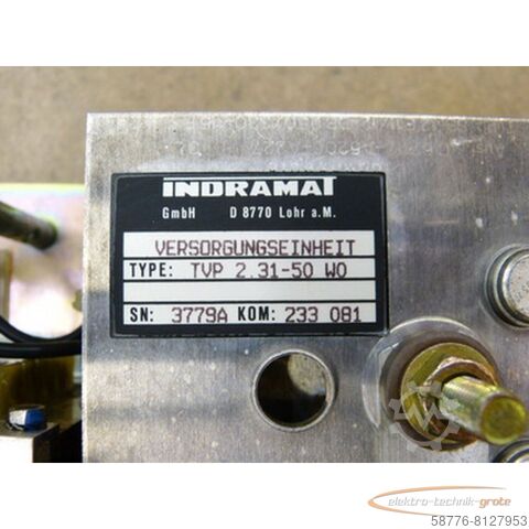 Component Indramat TVP 2.31-50 W0 Versorgungseinheit