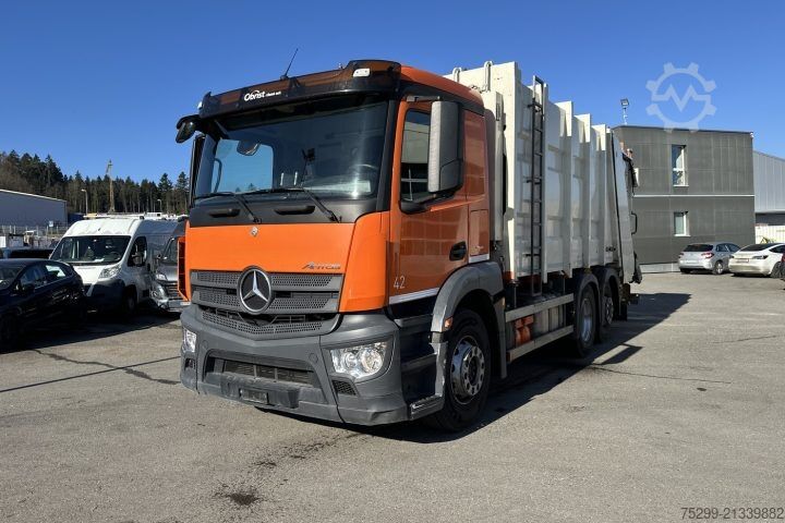 Garbage truck Mercedes-Benz Antos 2536L 6x2 Stummer / Swiss-Vehicle