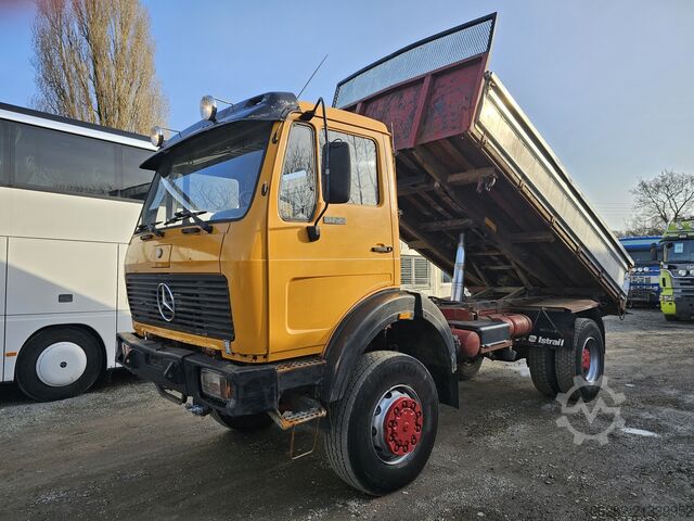 Three-sided tipper truck Mercedes-Benz 1719 AK 4x4 V6 Steel/Steel Manuell Dreis