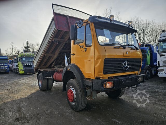 Three-sided tipper truck Mercedes-Benz 1719 AK 4x4 V6 Steel/Steel Manuell Dreis