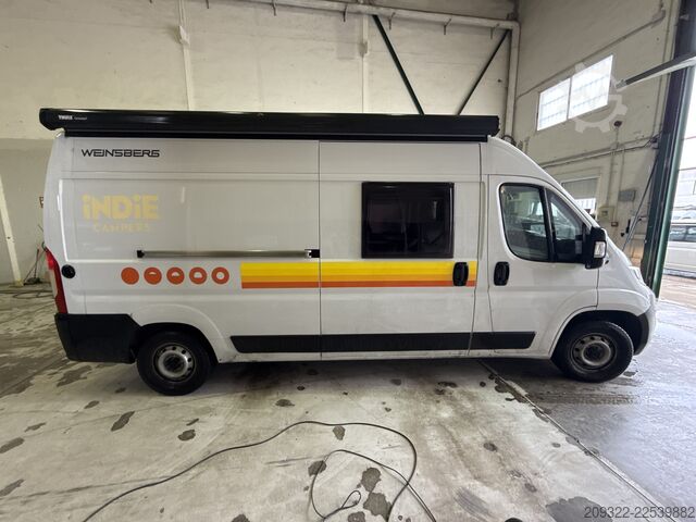 Wohnwagen/Wohnmobil 2023 Fiat Ducato Weinsberg Carabus | Manuale | Tetto a Soffietto
