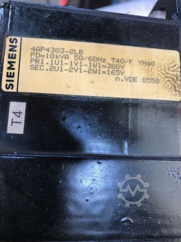 Dreiphasen Transformator Siemens 4AP 4303-2 LB