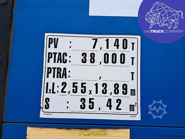 Sliding tarpaulins Schmitz Cargobull SCS 27 PLSC